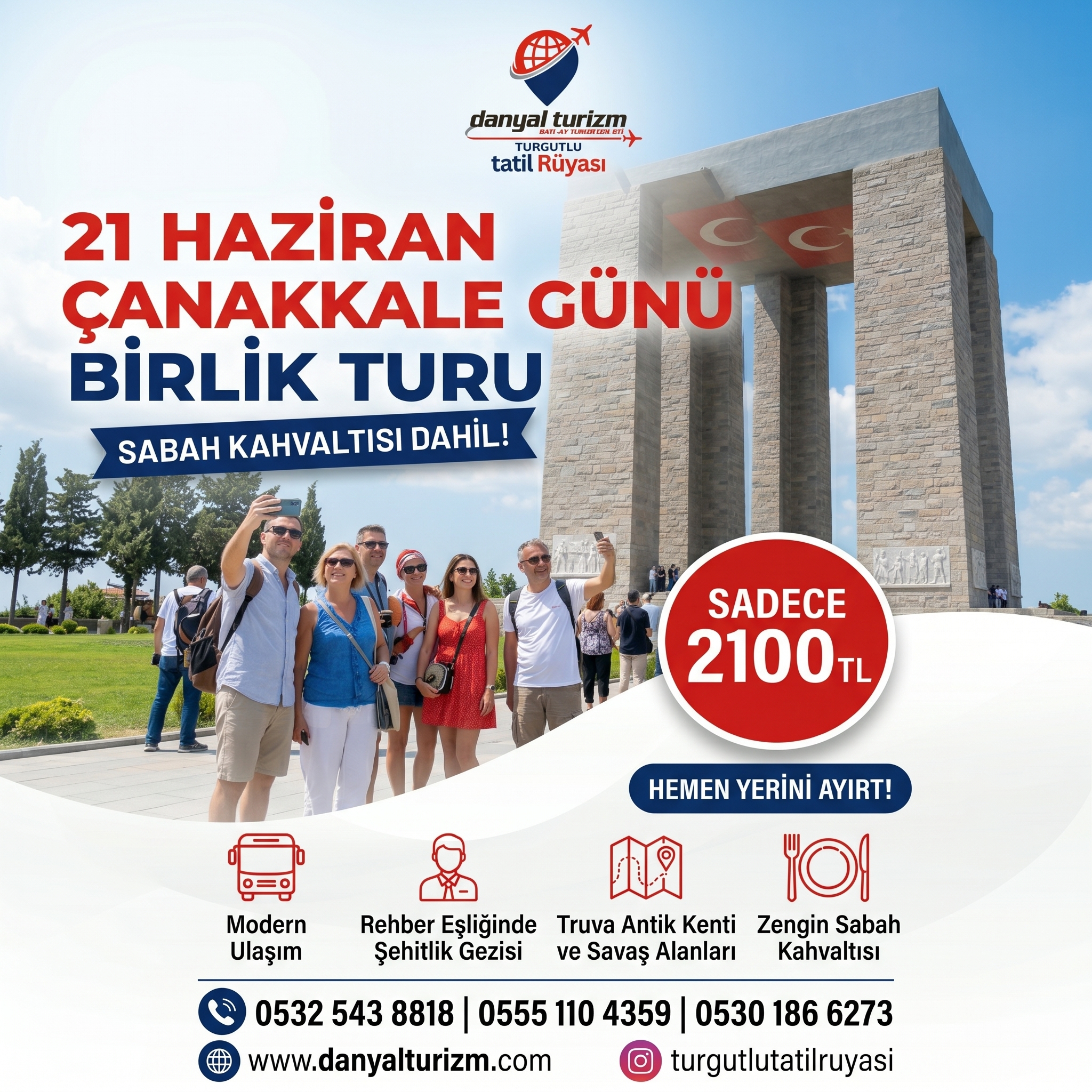 Çanakkale Turu | Danyal Travel