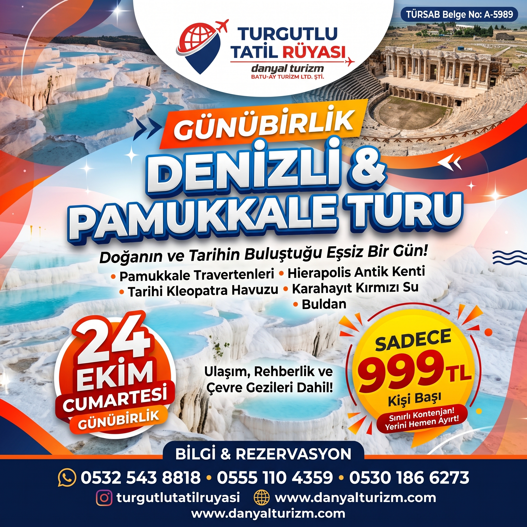 Denizli & Pamukkale Turu